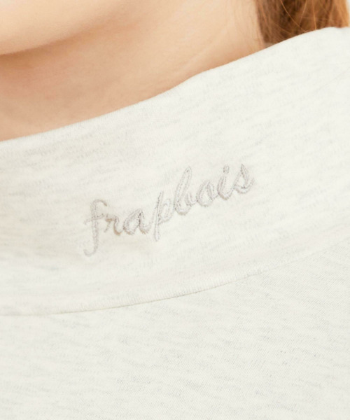 FRAPBOIS（フラボア）の「スムースカット カットソー（Tシャツ/カットソー・レディース・オートミール/ブルー/ブラック・0/1）」の21枚目の写真