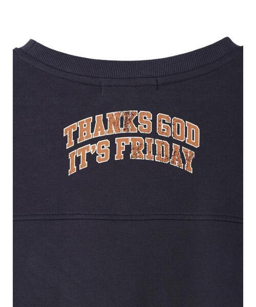 AMERICAN HOLIC（アメリカンホリック）の「ロゴプリント裏毛スウェット①（スウェット・レディース・チャコールグレー/ネイビー/ブラウン/グリーン/オートミール・M/L）」の19枚目の写真