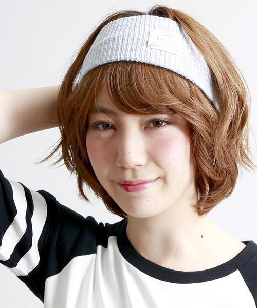 WEGO(ウィゴー)の「WEGO/アゼヘアバンド(ヘアバンド・メンズ・ブラック/グレー/ネイビー/レッド・FREE)」の3枚目の写真