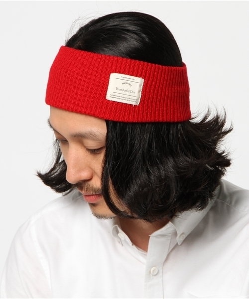 WEGO(ウィゴー)の「WEGO/アゼヘアバンド(ヘアバンド・メンズ・ブラック/グレー/ネイビー/レッド・FREE)」の14枚目の写真