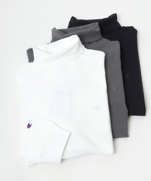 Champion（チャンピオン）の「Champion（チャンピオン）スムースタートルネックロンT メンズ レディース/長袖Tシャツ/インナー（Tシャツ/カットソー）」