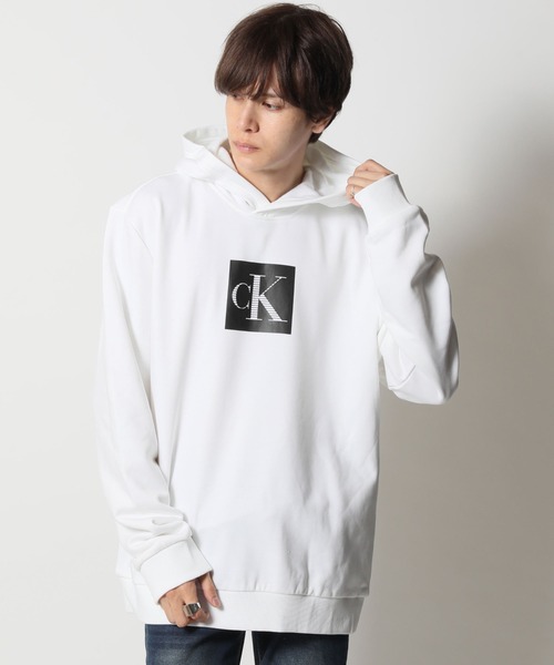 セール】Calvin Klein / カルバンクライン ckボックスロゴ プル