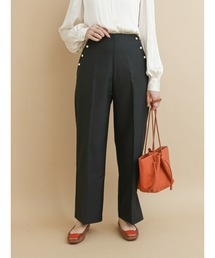 Te chichi | パールボタンマリンパンツ(その他パンツ)