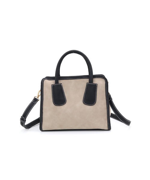 T・S・L(ティーエスエル)の「スクエア2wayバッグ(ボストンバッグ・レディース・ベージュ/グリーン/ボルドー/ブラック・FREE)」の12枚目の写真