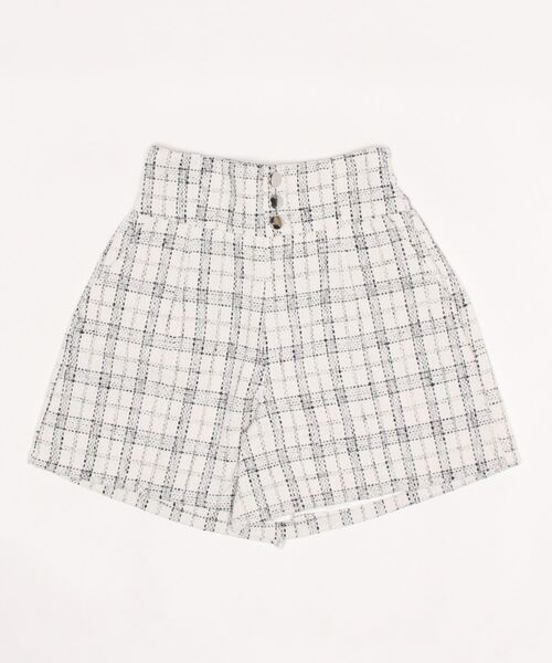 LOVETOXIC(ラブトキシック)の「前釦ハイウェストショートパンツ(その他パンツ・キッズ・ブラック/オフホワイト/ベージュ/マルチ/ライトベージュ・SS/S/M/L)」の15枚目の写真