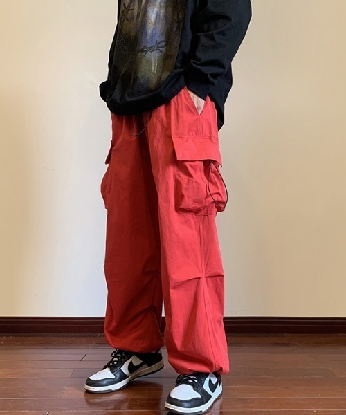 MGV(エムジーヴィー)の「サイドポケットバルーンカーゴパンツ(カーゴパンツ・メンズ・レッド/ブラック/グレー・MEDIUM/LARGE/X-LARGE)」の18枚目の写真