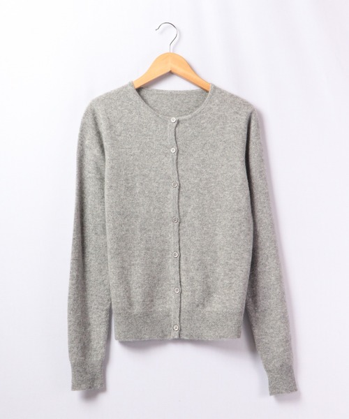 A.N.L(エーエヌエル レーベル)の「A.N.L ホワイトカシミヤ カーディガン(カーディガン/ボレロ・レディース・ベージュ/グレー/オフホワイト/チェリーピンク/ブラック・38)」の16枚目の写真