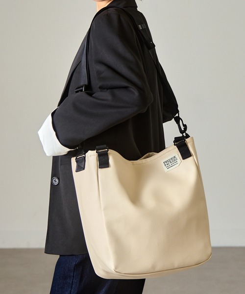 セール】【FREDRIK PACKERS】EC限定 A4ファイル収納可能！MISSION TOTE