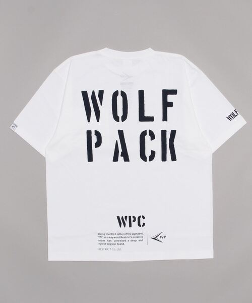 WP（ダブリューピー）の「WP / ダブリューピー：WP×CAMBER WOLF PACK POCKET T-SHIRTS：WP09-T19[WAX]（Tシャツ/カットソー・メンズ・ホワイト×ネイビー/ホワイト×グリーン/ブラック×ホワイト・L/XL/XXL）」の4枚目の写真