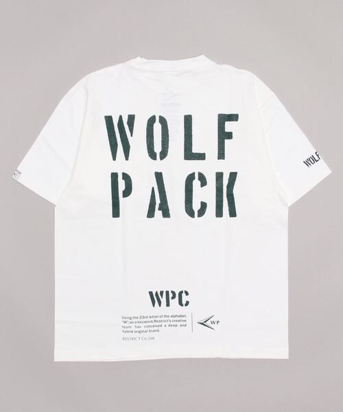 WP（ダブリューピー）の「WP / ダブリューピー：WP×CAMBER WOLF PACK POCKET T-SHIRTS：WP09-T19[WAX]（Tシャツ/カットソー・メンズ・ホワイト×ネイビー/ホワイト×グリーン/ブラック×ホワイト・L/XL/XXL）」の5枚目の写真