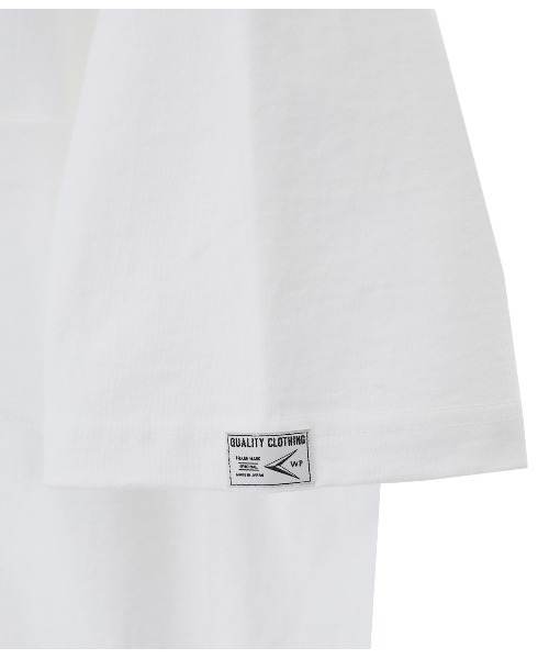 WP（ダブリューピー）の「WP / ダブリューピー：WP×CAMBER WOLF PACK POCKET T-SHIRTS：WP09-T19[WAX]（Tシャツ/カットソー・メンズ・ホワイト×ネイビー/ホワイト×グリーン/ブラック×ホワイト・L/XL/XXL）」の13枚目の写真