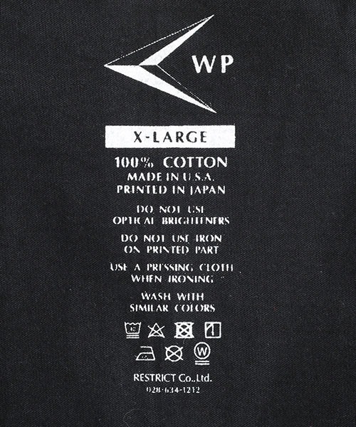 WP（ダブリューピー）の「WP / ダブリューピー：WP×CAMBER WOLF PACK POCKET T-SHIRTS：WP09-T19[WAX]（Tシャツ/カットソー・メンズ・ホワイト×ネイビー/ホワイト×グリーン/ブラック×ホワイト・L/XL/XXL）」の17枚目の写真