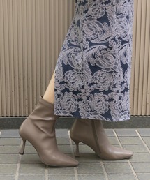 RANDA | ストレッチ センターシームショートブーツ(ブーツ)