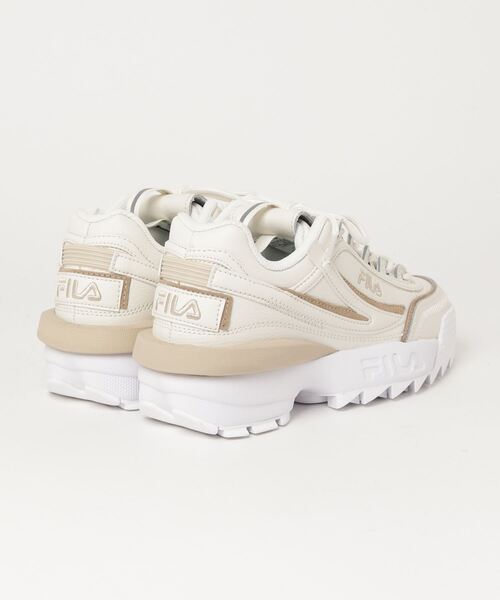 FILA（フィラ）の「FILA /フィラ  DISRUPTOR II EXP(ディスラプター2 EXP)厚底スニーカー（スニーカー・レディース・サックスブルー/ベージュ・24cm/24.5cm/23cm）」の3枚目の写真