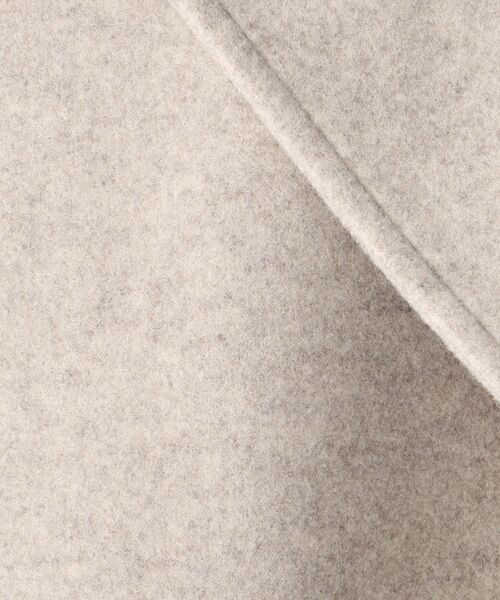 OPAQUE.CLIP（オペークドットクリップ）の「◆ライトメルトン ノーカラーコート（ノーカラーコート・レディース・ナチュラル/ブラウン系その他2・36/38/40）」の22枚目の写真