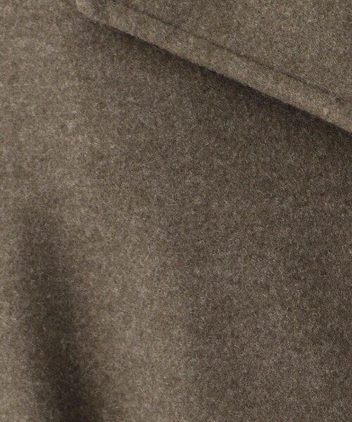 OPAQUE.CLIP（オペークドットクリップ）の「◆ライトメルトン ノーカラーコート（ノーカラーコート・レディース・ナチュラル/ブラウン系その他2・36/38/40）」の21枚目の写真