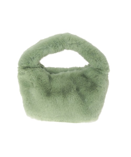 fifth(フィフス)の「2wayフェイクファーミニバッグ(ハンドバッグ・レディース・ライトベージュ/グリーン/ブラック・FREE)」の16枚目の写真