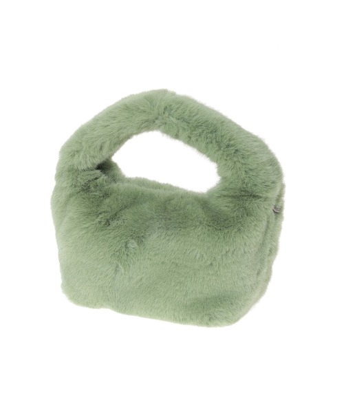 fifth(フィフス)の「2wayフェイクファーミニバッグ(ハンドバッグ・レディース・ライトベージュ/グリーン/ブラック・FREE)」の9枚目の写真