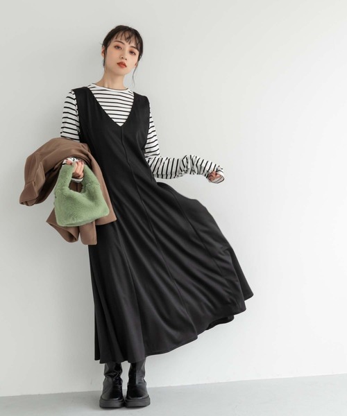 fifth(フィフス)の「2wayフェイクファーミニバッグ(ハンドバッグ・レディース・ライトベージュ/グリーン/ブラック・FREE)」の8枚目の写真