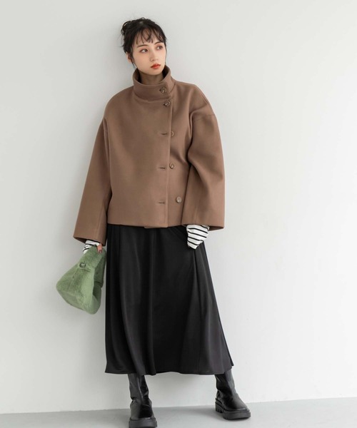 fifth(フィフス)の「2wayフェイクファーミニバッグ(ハンドバッグ・レディース・ライトベージュ/グリーン/ブラック・FREE)」の22枚目の写真