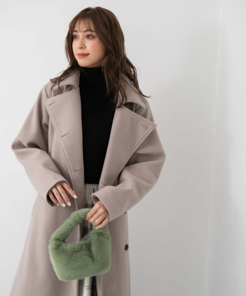 fifth(フィフス)の「2wayフェイクファーミニバッグ(ハンドバッグ・レディース・ライトベージュ/グリーン/ブラック・FREE)」の7枚目の写真