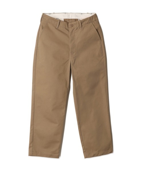 UNIVERSAL OVERALL（ユニバーサルオーバーオール）の「ワイドパンツ【WIDE PANTS】（チノパンツ・メンズ・ネイビー/ベージュ/モカ/ブラック・30/32/28/34/33）」の10枚目の写真