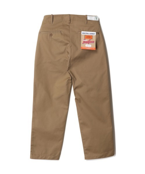 UNIVERSAL OVERALL（ユニバーサルオーバーオール）の「ワイドパンツ【WIDE PANTS】（チノパンツ・メンズ・ネイビー/ベージュ/モカ/ブラック・30/32/28/34/33）」の12枚目の写真