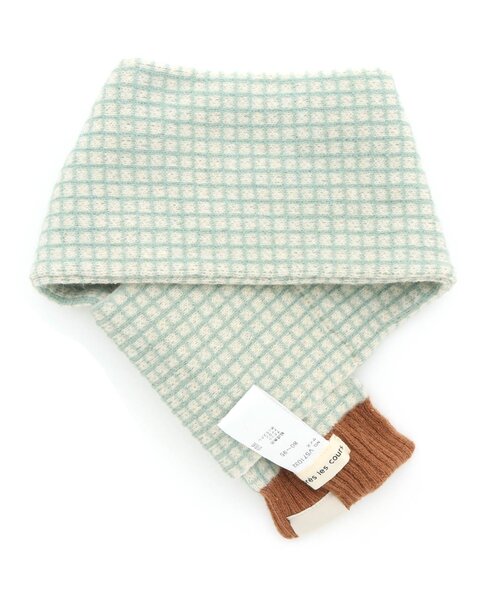 apres les cours（アプレレクール）の「3柄ニットマフラー（マフラー・キッズ・ミント/その他2/キャメル・95/140）」の10枚目の写真