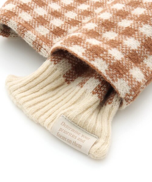 apres les cours（アプレレクール）の「3柄ニットマフラー（マフラー・キッズ・ミント/その他2/キャメル・95/140）」の12枚目の写真