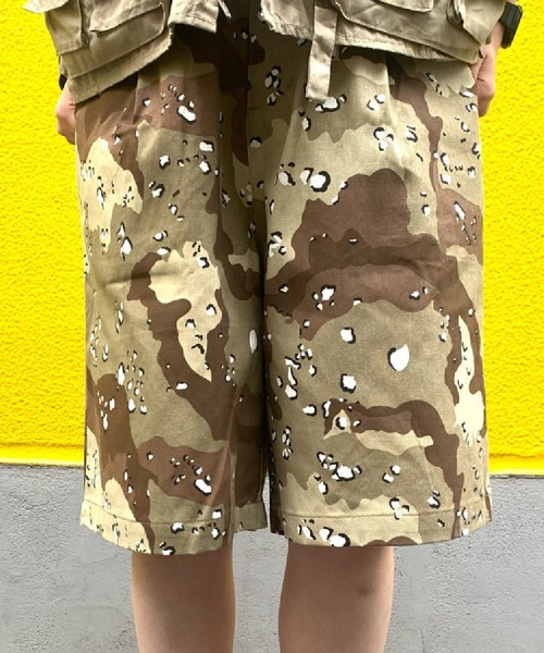 SPINNS(スピンズ)の「TWL HALF PT GARA(チノパンツ・レディース・カモフラージュ・ONESIZE)」の1枚目の写真