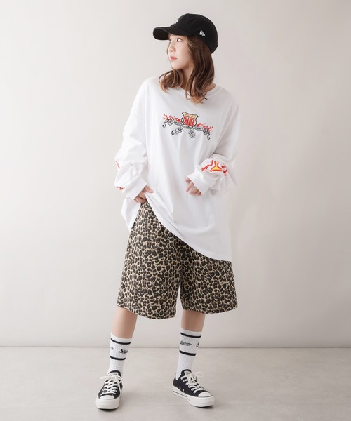 SPINNS(スピンズ)の「TWL HALF PT GARA(チノパンツ・レディース・カモフラージュ・ONESIZE)」の11枚目の写真