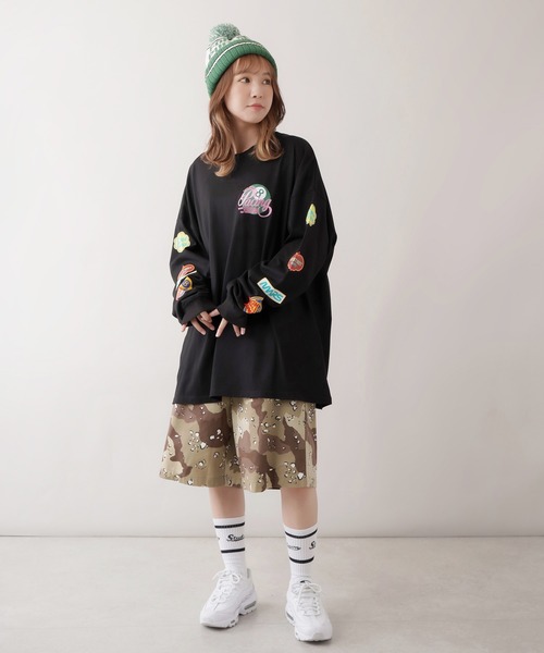 SPINNS(スピンズ)の「TWL HALF PT GARA(チノパンツ・レディース・カモフラージュ・ONESIZE)」の14枚目の写真