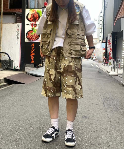 SPINNS(スピンズ)の「TWL HALF PT GARA(チノパンツ・レディース・カモフラージュ・ONESIZE)」の18枚目の写真