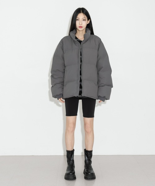 FOLLOWIN(フォロウィン)の「ピンタックもちもちレギンスバイカーパンツ(その他パンツ・レディース・ブラック・FREE)」の2枚目の写真