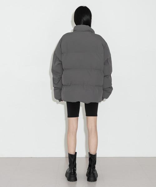 FOLLOWIN(フォロウィン)の「ピンタックもちもちレギンスバイカーパンツ(その他パンツ・レディース・ブラック・FREE)」の4枚目の写真