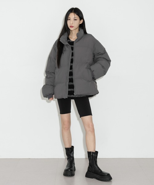 FOLLOWIN(フォロウィン)の「ピンタックもちもちレギンスバイカーパンツ(その他パンツ・レディース・ブラック・FREE)」の10枚目の写真