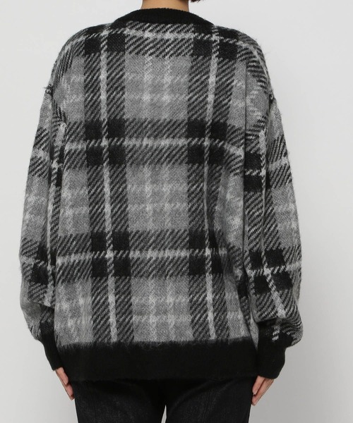 PAGEBOY（ページボーイ）の「シャギーチェックカーディガン（カーディガン/ボレロ・レディース・ブラック/イエロー系その他/ターコイズブルー系・FREE）」の20枚目の写真