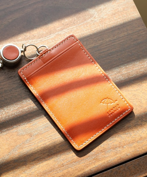 Arnold Palmer（アーノルドパーマー）の「アーノルドパーマー カラフル リールキーリールキー付きパスケース（パスケース・メンズ・ダークブラウン/ブラウン/レッド/グリーン/パープル/オレンジ/イエロー/ブラック/ネイビー・FREE）」の9枚目の写真