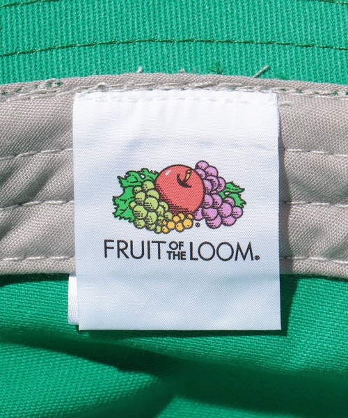 FRUIT OF THE LOOM（フルーツオブザルーム）の「EMBROIDERY Kids BUCKET HAT type（ハット・キッズ・ピンク/ネイビー/グリーン・FREE）」の6枚目の写真