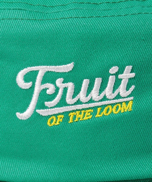 FRUIT OF THE LOOM（フルーツオブザルーム）の「EMBROIDERY Kids BUCKET HAT type（ハット・キッズ・ピンク/ネイビー/グリーン・FREE）」の7枚目の写真