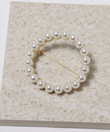 NOLLEY’S | パールサークルブローチ(ブローチ/コサージュ)