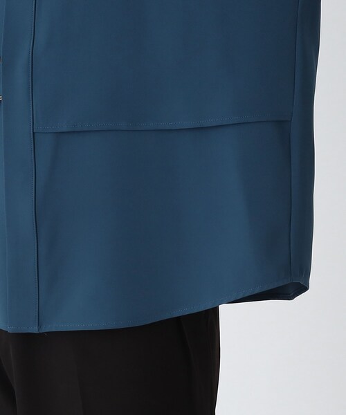 tk.TAKEO KIKUCHI(ティーケータケオキクチ)の「◆なめらかタイロッケンシャツ(シャツ/ブラウス・メンズ・ブルー/ブラック/ベージュ・01/02/03)」の15枚目の写真