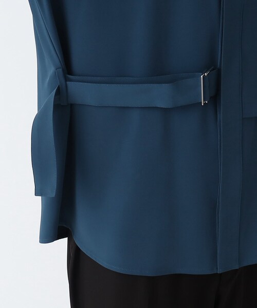 tk.TAKEO KIKUCHI(ティーケータケオキクチ)の「◆なめらかタイロッケンシャツ(シャツ/ブラウス・メンズ・ブルー/ブラック/ベージュ・01/02/03)」の12枚目の写真