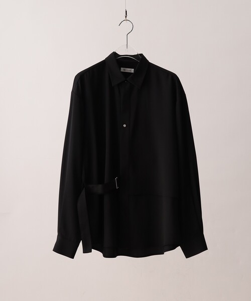 tk.TAKEO KIKUCHI(ティーケータケオキクチ)の「◆なめらかタイロッケンシャツ(シャツ/ブラウス・メンズ・ブルー/ブラック/ベージュ・01/02/03)」の14枚目の写真