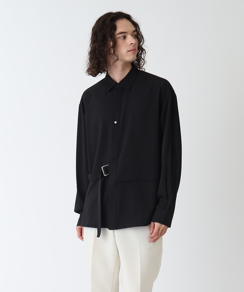 tk.TAKEO KIKUCHI(ティーケータケオキクチ)の「◆なめらかタイロッケンシャツ(シャツ/ブラウス・メンズ・ブルー/ブラック/ベージュ・01/02/03)」の11枚目の写真