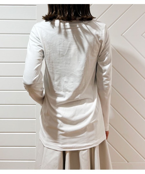 【セール】【DESERT ROSE/デザートローズ】WOMENプリント装飾カットソー(Tシャツ/カットソー)|Desert Rose(デザートローズ) 【セール】【DESERT ROSE/デザートローズ】WOMENプリント装飾カットソー(Tシャツ/カットソー)|Desert Rose(デザートローズ)