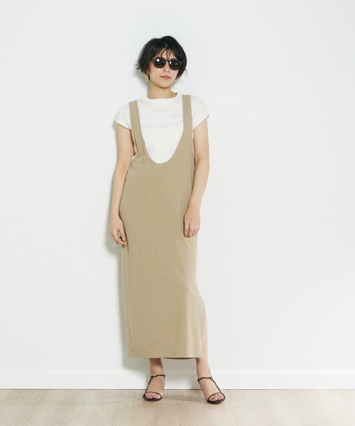 INED CLARO(イネドクラロ)の「コットンMIXフレンチスリーブニット(ニット/セーター・レディース・オフホワイト/サックスブルー/オレンジ・フリー)」の11枚目の写真