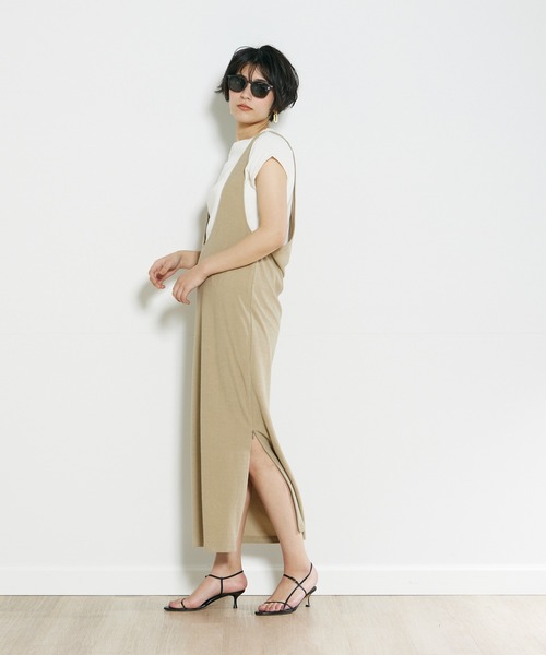 INED CLARO(イネドクラロ)の「コットンMIXフレンチスリーブニット(ニット/セーター・レディース・オフホワイト/サックスブルー/オレンジ・フリー)」の13枚目の写真