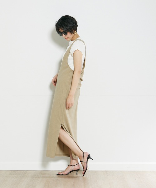 INED CLARO(イネドクラロ)の「コットンMIXフレンチスリーブニット(ニット/セーター・レディース・オフホワイト/サックスブルー/オレンジ・フリー)」の14枚目の写真