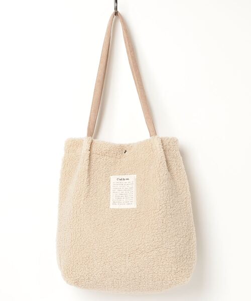 SETUP7（セットアップセブン）の「【SETUP7】A4収納ハンドルタックトートバッグ SNBD（トートバッグ・レディース・ベージュ/シルバー/ブルー/グレー/ブラック/ライトベージュ/マルチ/ベージュ系その他3/グレー系その他3/ブルー系その他2/ブラック系その他2/ピンク系その他3/その他2/ネイビー/グレー系その他4/ベージュ系2/ピンク/ブラック系その他3/グレー系その他2/ブラック系その他4/ベージュ系その他4/ベージュ系その他2/グレイッシュベージュ・FREE）」の15枚目の写真